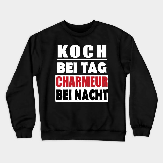 Koch Chefkoch Gemüse Küche Profi Kochen Crewneck Sweatshirt by FindYourFavouriteDesign